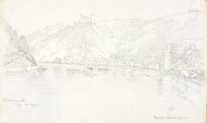 Oberwesel autorstwa George Elbert Burr