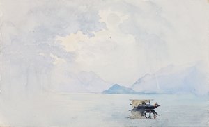 Deszcz, Bellagio, 1898.