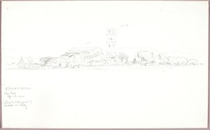 San Piero a Grado, niedaleko Pizy autorstwa George Elbert Burr