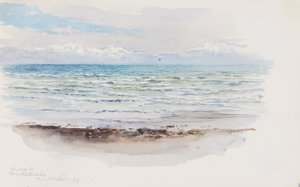 Brzeg w Pwllheli, N. Walia autorstwa George Elbert Burr