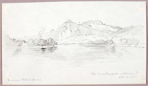 Drachenfels, Ren autorstwa George Elbert Burr