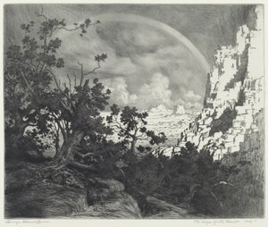 Krawędź pustyni, Arizona autorstwa George Elbert Burr