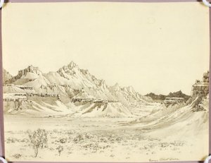 Bez tytułu (rysunek transferowy do obrazu „Arizona Night”)