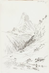 Zermatt autorstwa George Elbert Burr