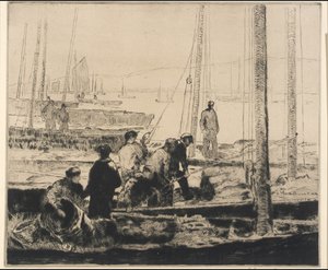 Flota sardynek autorstwa George Elmer Browne