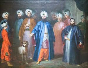 Mehmed Said Efendi i jego świta