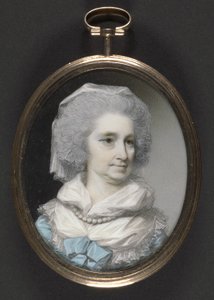 Lady Grace Burnaby (wc i gwasz na kości słoniowej)