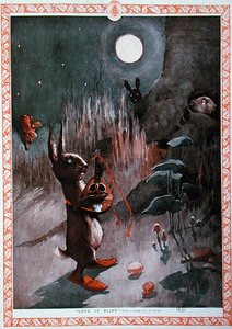„Love is Blind”, ilustracja z magazynu „The Sphere” po oryginalnym rysunku autorstwa George Ernest (after) Studdy