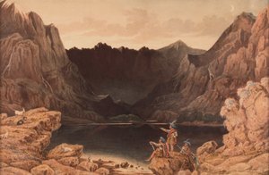 Loch Coruisk, wyspa Skye autorstwa George Fennel Robson