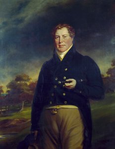 John Theobald, ok. 1815 r. (olej na płótnie) autorstwa George Francis Joseph