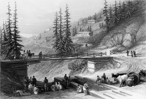 „Widok w Simli”, 1838.