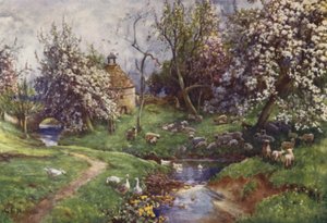 Sad Cotswold autorstwa George Franck Nicholls