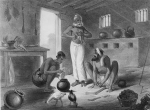 Nasz pokój kucharza, ok. 1858 (litografia)