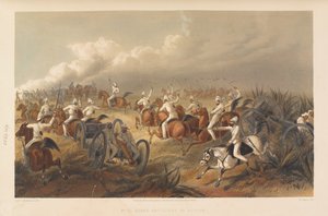 „Artyleria konna w akcji”, 1857 ok
