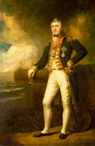 Admirał Sir David Milne (1763-1845) autorstwa George Frederick Clarke