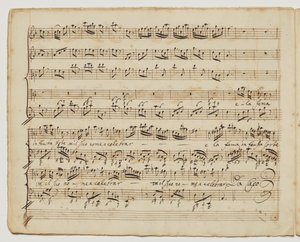Preggio jest sprzedany „un alma forte, f.6v z „Aditionall [sic] piosenek dla Rinaldo”, c.1717