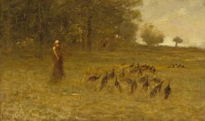 Dziewczyna z indykami, 1883-84