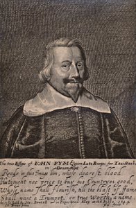 John Pym, angielski polityk parlamentarny, c1644 1894 autorstwa George Glover