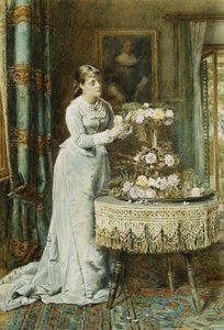 Kompozycja kwiatowa, 1878 autorstwa George Goodwin Kilburne