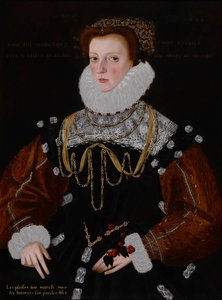 Lady Philippa Coningsby autorstwa George Gower