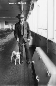 Willie Ritchie płynie do Londynu, by zmierzyć się z Freddiem Welsh