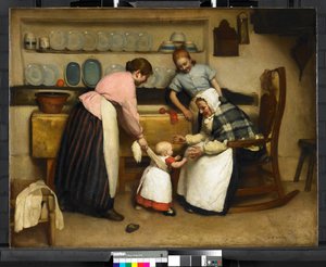 Pierwsze kroki autorstwa George Hall Neale