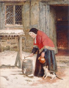 Zimowy poranek autorstwa George Hardy