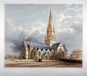 Kościół Świętej Trójcy, Hartland Road, Hampstead, Londyn, 1850 r.