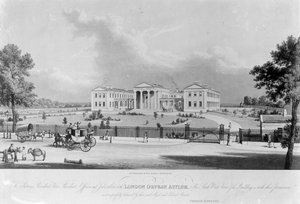 Londyński azyl dla sierot, c.1830