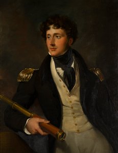 Portret kapitana Hon. Charles Bridgeman (1791-1860), ok.1810-50 (olej na płótnie) autorstwa George Hayter
