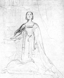 Królowa Wiktoria składa przysięgę koronacyjną, 1837, 1901. autorstwa George Hayter