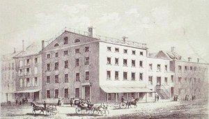 Fraunces Tavern, na rogu ulic Broad i Peel Street, Nowy Jork