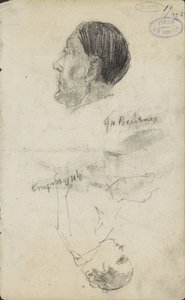 Badania dwóch postaci autorstwa George Hendrik Breitner (signed by artist)