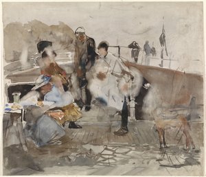 Firma na łodzi autorstwa George Hendrik Breitner