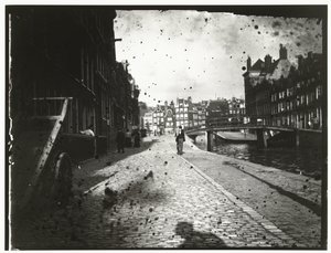 Widok na Looiersgracht w Amsterdamie autorstwa George Hendrik Breitner