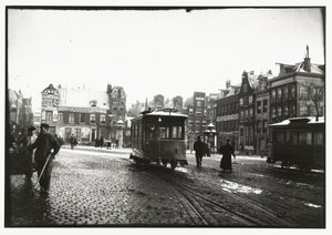 Widok na Leidseplein w Amsterdamie autorstwa George Hendrik Breitner