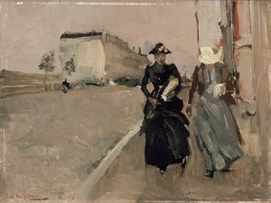 Podmuch wiatru autorstwa George Hendrik Breitner