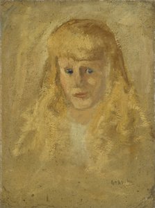 Marie Anne Henriette Breitner (geb.1882-06-14), przyrodnia siostra malarza autorstwa George Hendrik Breitner