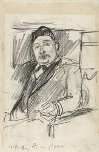 Portret dr. van Hoorna autorstwa George Hendrik Breitner