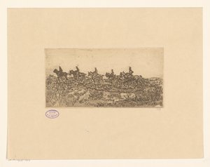 artyleria polowa autorstwa George Hendrik Breitner
