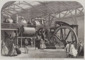 Międzynarodowa Wystawa, Wielka Cukrownia, Mirlees i Tait, Glasgow autorstwa George Henry Andrews
