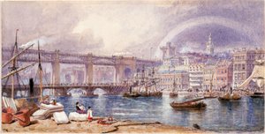 Widok na Newcastle upon Tyne (kolor nadwozia) autorstwa George Henry Andrews