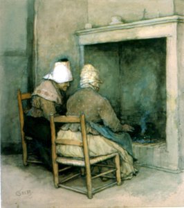Starzy kumple autorstwa George Henry Boughton