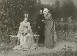 Królowa Izabela i jej Damy autorstwa George Henry Boughton