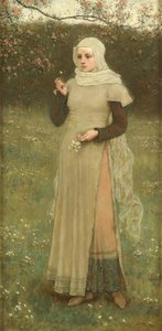 Kwiat autorstwa George Henry Boughton
