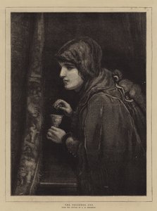 Zatruta filiżanka autorstwa George Henry Boughton
