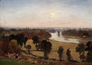 Widok z Richmond Hill autorstwa George Hilditch