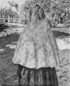 Nieszpory, ok. godz. 1895-1900. autorstwa George Hitchcock