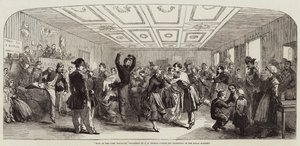 Bal w obozie, Boulogne autorstwa George Housman Thomas