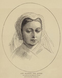 Jej Wysokość Królowa autorstwa George Housman Thomas